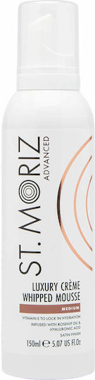 St. Moriz Advanced Luxury Selbstbräuner Mousse Körper Mittel 150ml