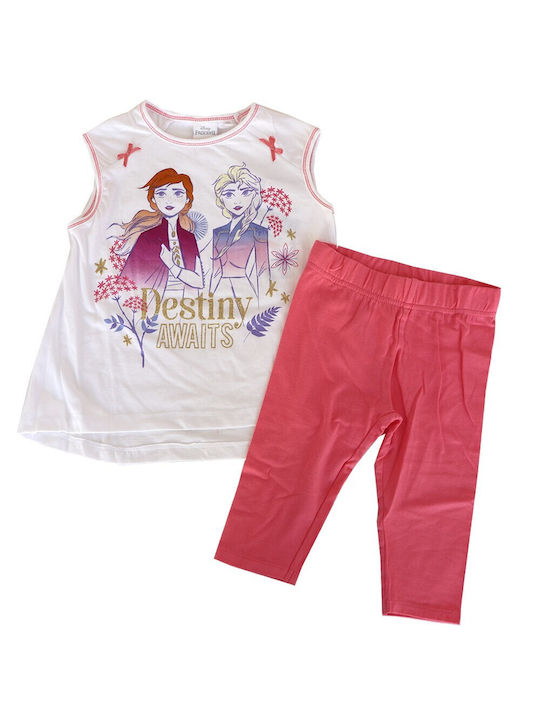 Disney Kids' Pajamas Summer White