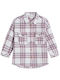 Kids Checked Shirt Red