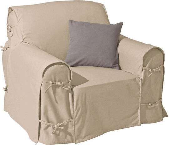 La Redoute Interieurs Еластичен Калъф За фотьойл Бежов 80x60см 1бр 324163847_6457_10