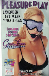 Gag BDSM Mask in Purple Color