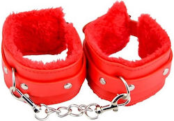 Loving Joy Bound To Please Handcuffs In Red Colour