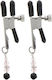 Taboom Adjustable Σφιγκτήρες Θηλών σε Ασημί Χρώμα