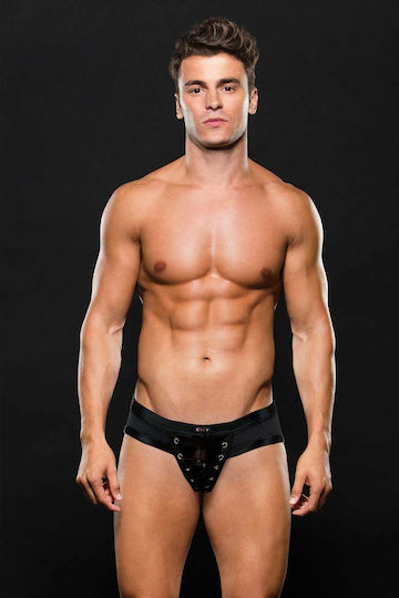 Envy Locker Room Brief Herren Sexy Slip Schwarz