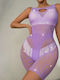 Intimonna Ciorapi Body Intreg Violet