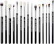 Jessup Beauty Professional Set with Makeup Brushes made of Natural Hair Brushes 15pcs