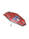 Kids Compact Umbrella with Diameter 107cm Red