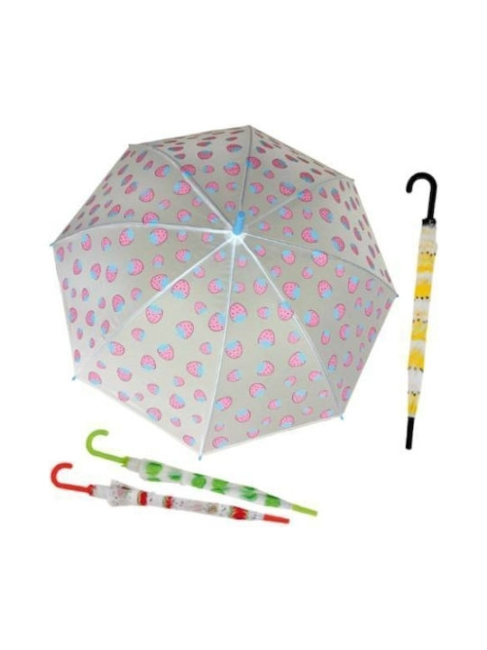Δωρόσημο Kinder Regenschirm Gebogener Handgriff Bunt