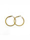 Gold Plated Steel Hoops