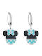 Bode Hypoallergenic Kids Earrings Pendants from Steel Gold-Black-Light Blue