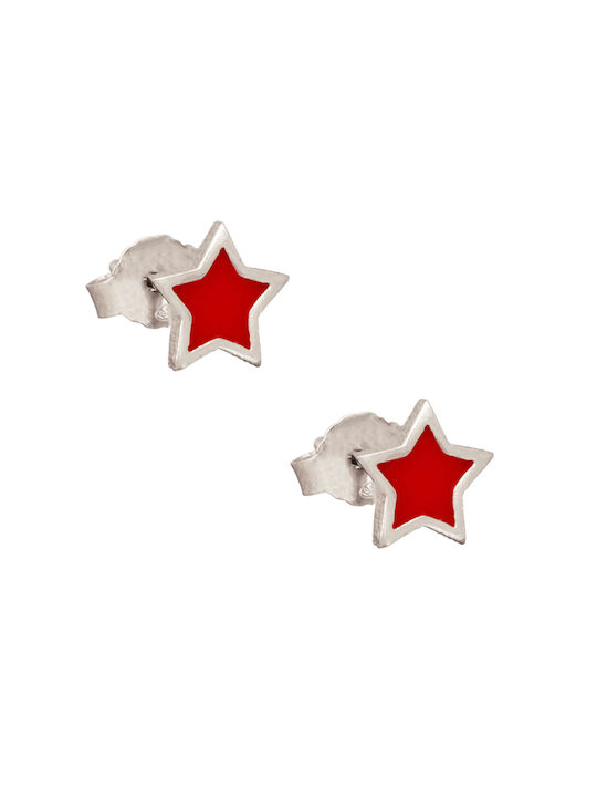 Abadianakis Παιδικά Σκουλαρίκια Καρφωτά Αστέρια