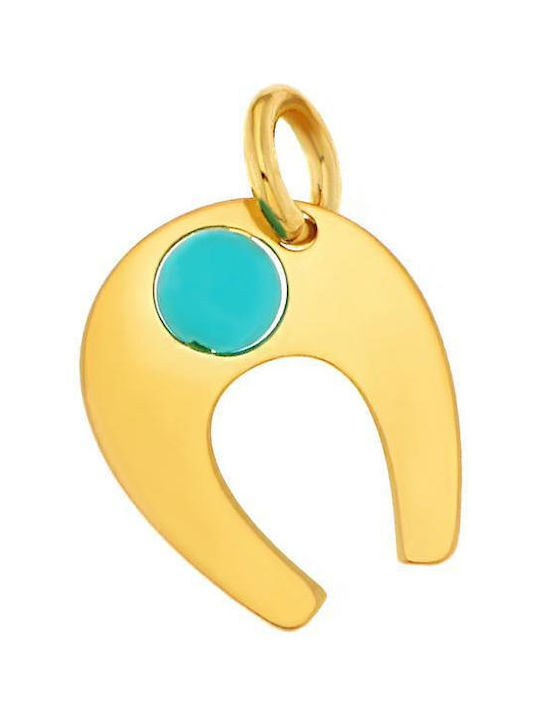 Q-Jewellery Gold Kids Pendant 14K 406144