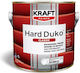 Kraft Ακρυλικό Βερνικόχρωμα Αντισκωριακό Hard 0.75lt Λευκό Γυαλιστερό