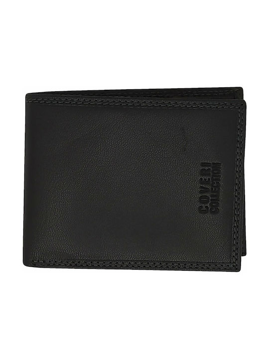 Coveri Men's Leather Wallet Black