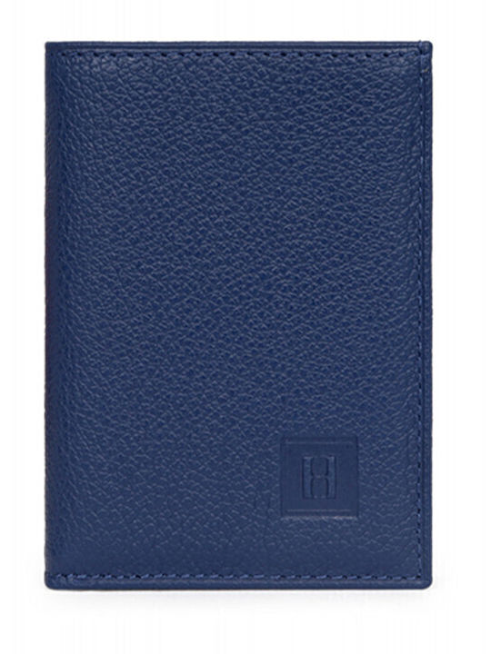 Hexagona Leather Women's Wallet Classic Light Blue