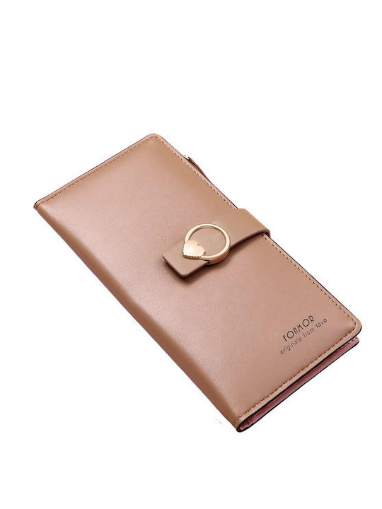Large Women's Wallet Classic Beige