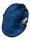 Designer's Cat Kids' Hat Fabric Blue