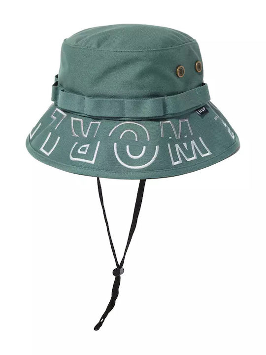 HUF Υφασμάτινo Ανδρικό Καπέλο Στυλ Bucket Χακί