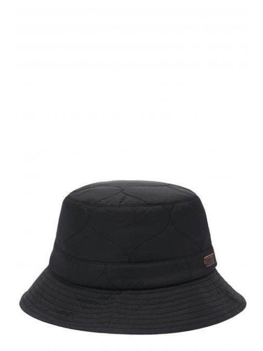 Barbour Υφασμάτινo Ανδρικό Καπέλο Στυλ Bucket Μαύρο