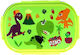 Kids Licensing Recipient pentru copii din plastic Dinozauri Multicolor x x 6buc