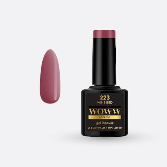 Woww Cosmetics Semi-Permanent Nail Polish 223 8ml 1pcs