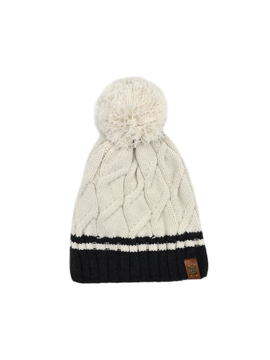 Extan Bebe Kids Beanie Knitted Beige