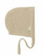 Kinder Mütze Gestrickt Beige