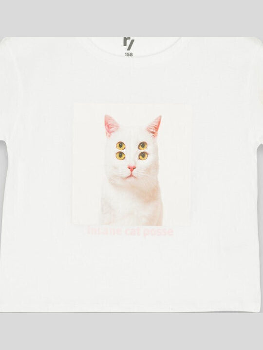 Tricou pentru copii Alb