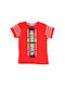 Potre Kids T-shirt Red