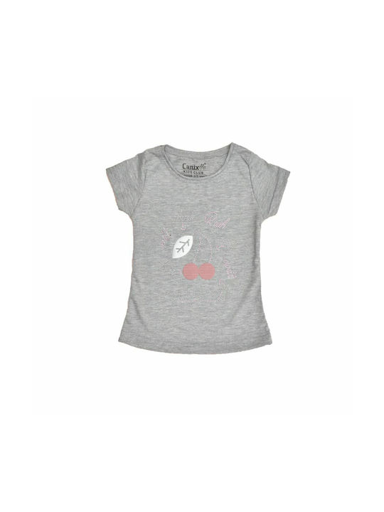 Potre Kids T-shirt Gray