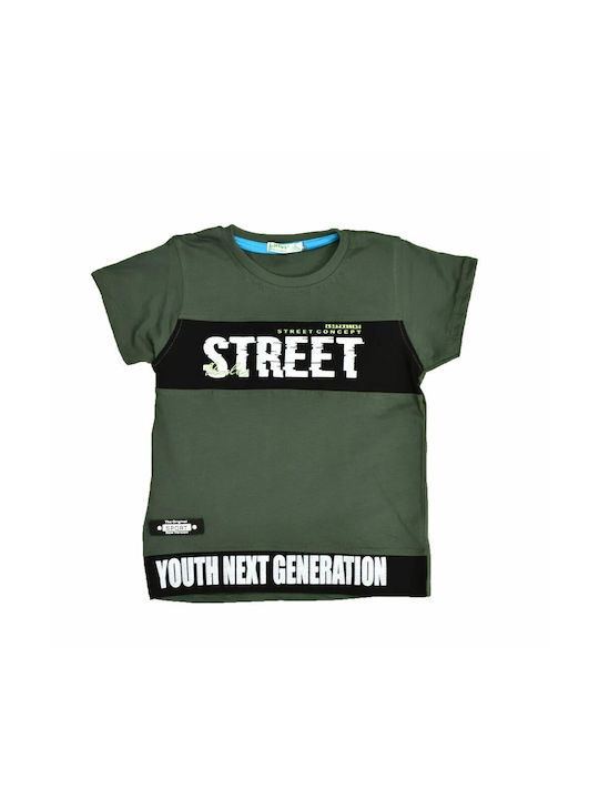 Potre Kinder-T-Shirt Khaki