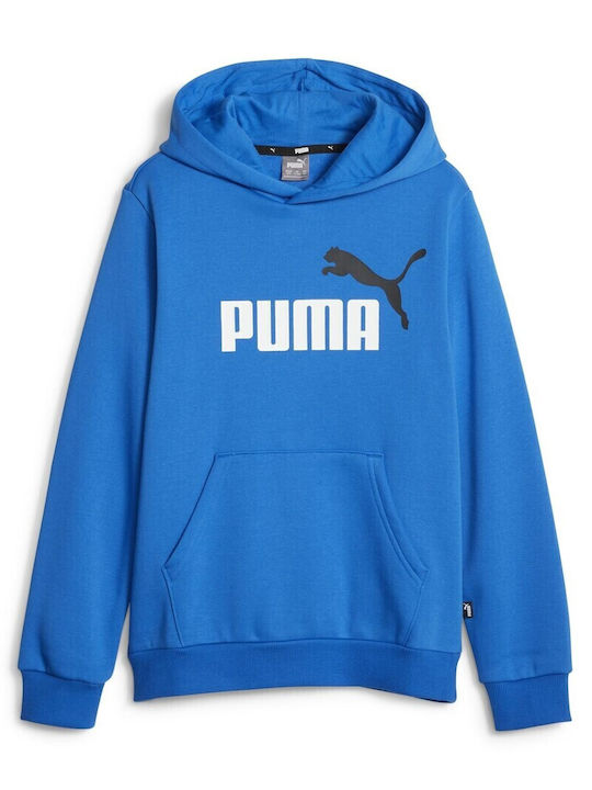Puma Kids Sweatshirt with Hood Blue ESS 2