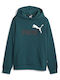 Kinder-Sweatshirt mit Kapuze Grün ESS 2