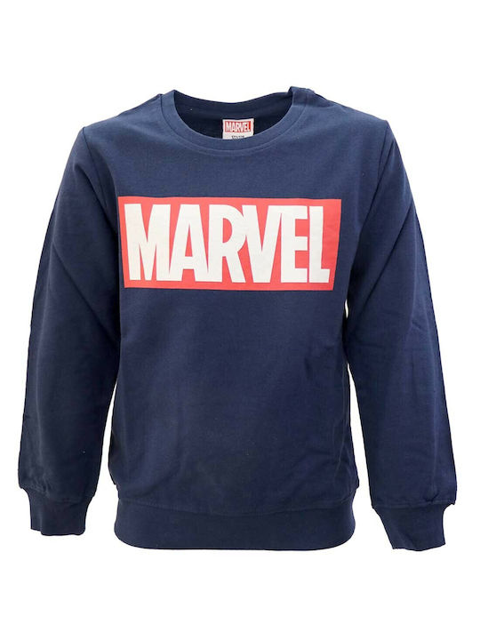 Marvel Comics Kinder Sweatshirt Blau