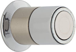 Magnetic Metallic Door Stopper 65mm Bronzé/Oro