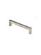 Import Hellas Handle Furniture made of Metallic in Silver Color 140mm (Center Distance 128mm) 4242 1pcs