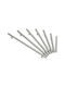 Import Hellas Handle Furniture made of Metallic in Silver Color 368mm (Center Distance 288mm) 4797 1pcs