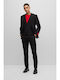 Hugo Boss Henry Getlin Men's Winter Suit with Vest Black.