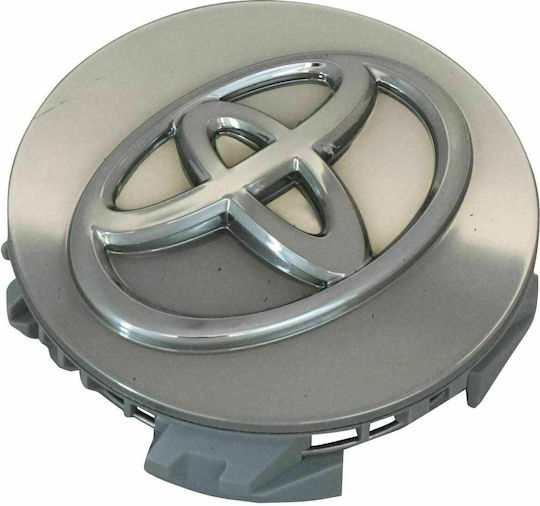 Toyota Τάπα Κέντρου Ζάντας Toyota Ασημί 1τμχ