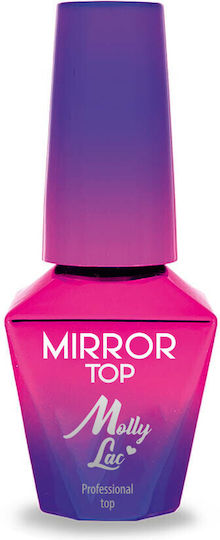 Molly Lac Top Coat Pentru Lacuri UV/LED 10ml
