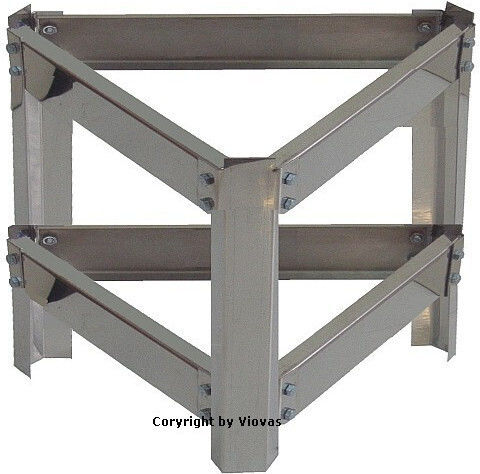 Viovas 0302 Edelstahlbehälterständer 300Es Ø310mm