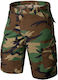 Helikon Tex BDU Military Bermuda Shorts Camouflage Khaki