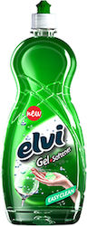 Elvi Течно Средство За Измиване На Съдове С Аромат На Apple 1500ml