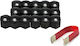 SCC Bolt Caps M17x17mm for Key No 17 16pcs