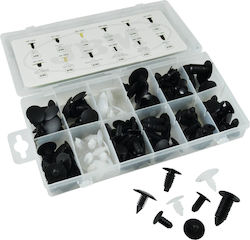 JBM JBM Car Plastic Clips 128 Pieces