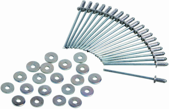 Lux Tools Πριτσίνια Aluminium M3x10mm 20Stück