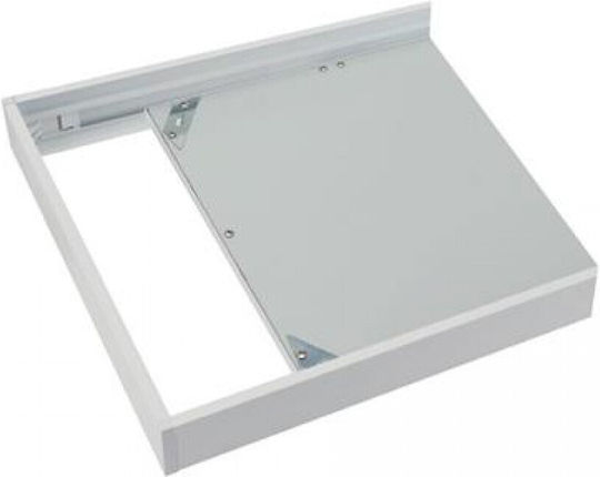 Horoz Electric Πλαίσιο Στήριξης για Φωτιστικά από Αλουμίνιο Λευκό 111-002-0005