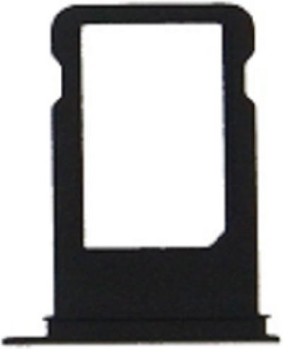 Sim Tray Holder Μαύρο για iPhone 7