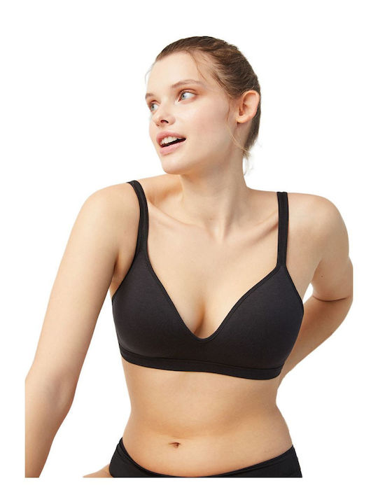 Ysabel Mora Schwarz Damen Bralette-BH