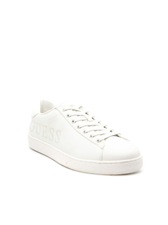 Guess Bărbați Sneakers Albe